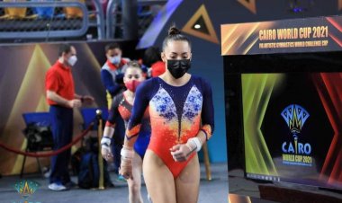 Gimnasta Larisa Iordache a cucerit aurul la bârnă, la Cupa Mondială de la Cairo