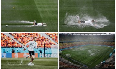Arena Națională s-a inundat cu o zi înainte de primul meci de la EURO 2020