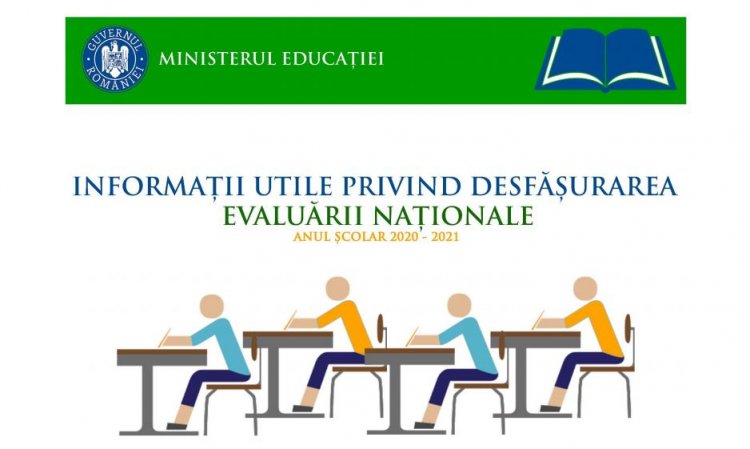 Ministerul Educației a publicat un Ghid informativ pentru elevii care susțin Evaluarea Națională