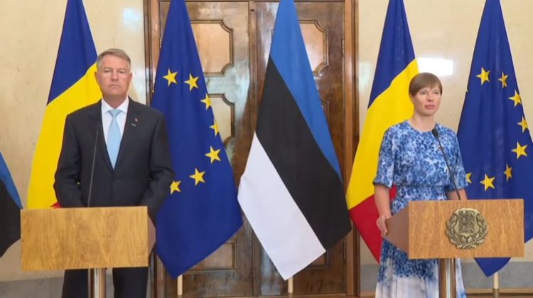Iohannis: România și Estonia împărtășesc viziuni și interese comune la nivelul UE
