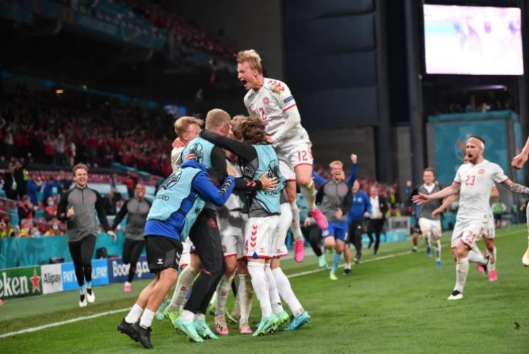 Danemarca s-a calificat în optimile de finală de la Euro 2020