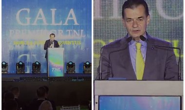 Gala TNL: Premii de excelenţă pentru Ludovic Orban şi Florin Cîţu