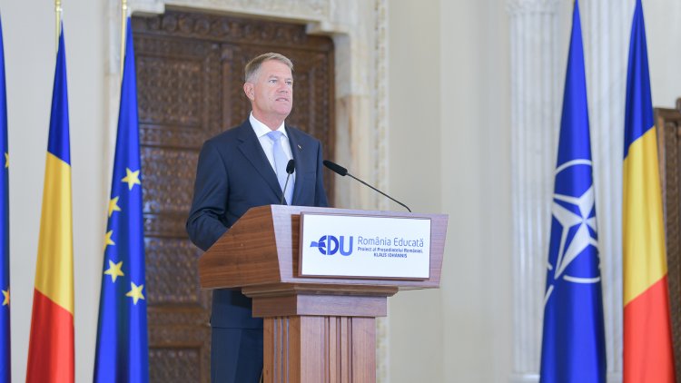 Iohannis: Proiectul România Educată e aproape de sufletul meu. Nu avem timp să irosim potențialul tinerilor noștri.