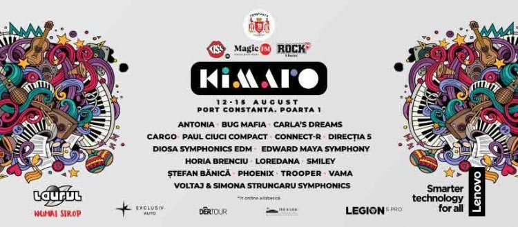 Cei mai iubiți artiști din România, prezenți la festivalul KIMARO, în Portul Constanța