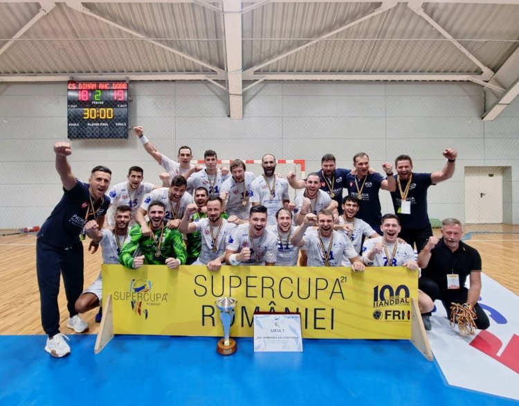 HC Dobrogea Sud a cucerit Supercupa României la handbal masculin