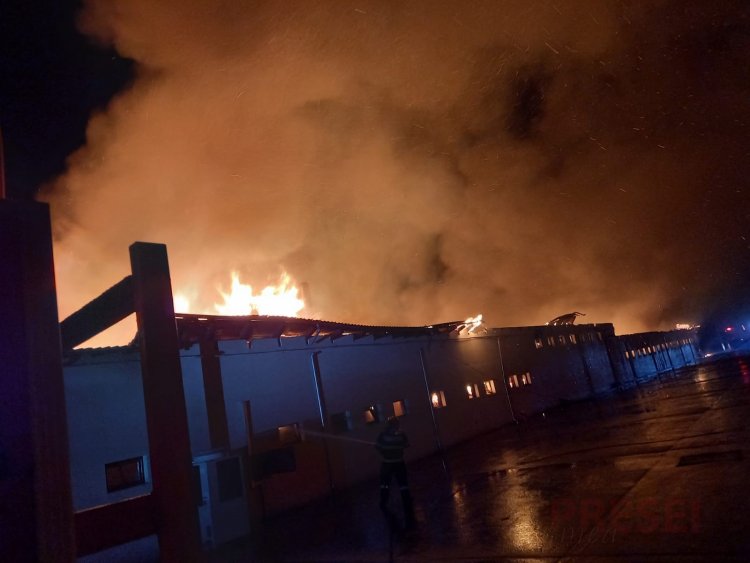 Incendiu la fabrica de pâine din Satu Nou, județul Constanța