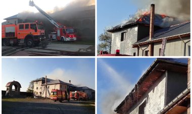 Incendiu la Mănăstirea Izvorul Tămăduirii din Agigea. Intervin mai multe echipaje de pompieri
