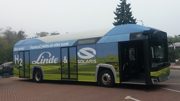 Autobuzul Urbino 12 cu hidrogen va fi testat și pe traseele din Constanța