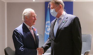 Președintele Klaus Iohannis, discuții cu Prințul Charles în debutul summit-ului COP26