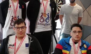 Universitatea Ovidius, medaliată cu bronz la turneul internațional de darts pentru persoane cu nevoi speciale