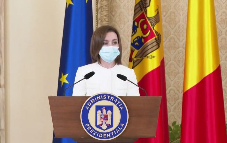 Maia Sandu: În 2021, Republica Moldova simțit mereu umărul României alături