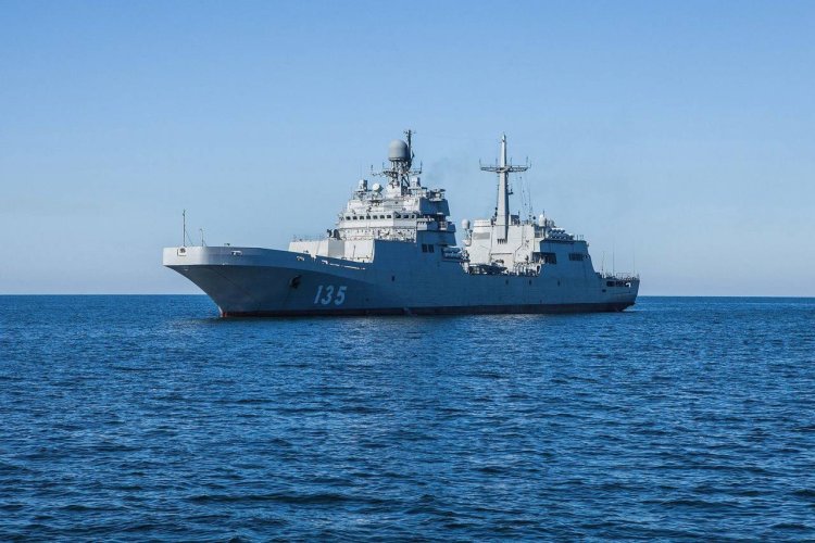 Rusia desfășoară nave de război în Marea Baltică