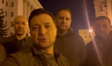 Zelenski, mesaj emoționant de solidaritate: Suntem aici să apărăm independența Ucrainei