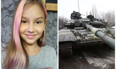 O fetiță de clasa a IV-a și părinții ei au fost uciși de ruși în mașină, pe o stradă din Kiev