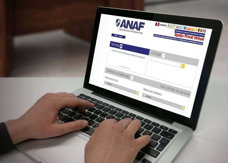 ANAF: De la 1 martie înregistrarea în Spațiul Privat Virtual devine obligatorie