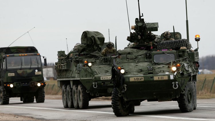 Primul convoi militar SUA ajunge azi în România