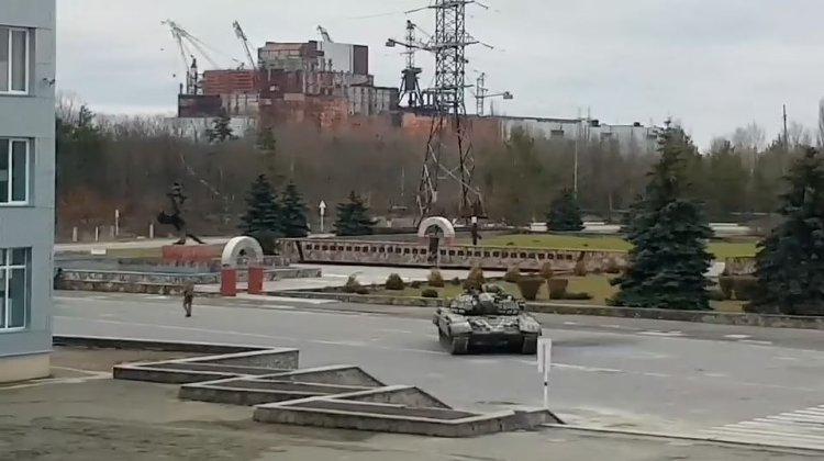 Forțele ruse au capturat centrala nucleară de la Cernobîl