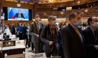 Zeci de diplomați au ieșit din sală pentru a boicota un discurs al ministrului rus Serghei Lavrov