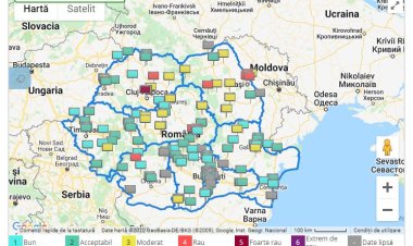 ANPM: Datele furnizate de Reţeaua Naţională de Monitorizare a Calităţii Aerului sunt validate şi verificate zilnic