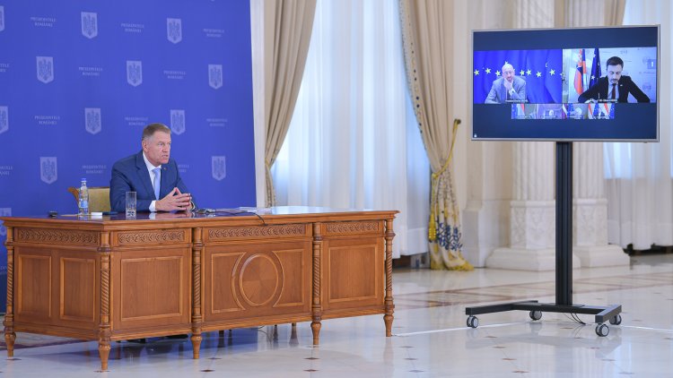 Iohannis se pronunţă pentru adoptarea de către Uniunea Europeană a unor sancţiuni suplimentare împotriva Rusiei