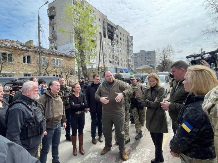 Florin Cîţu se află într-o vizită în Ucraina