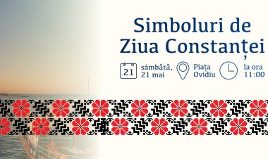 Gravuri în granit montate în Piaţa Ovidiu în cadrul evenimentului SIMBOLORI DE ZIUA DOBROGEI