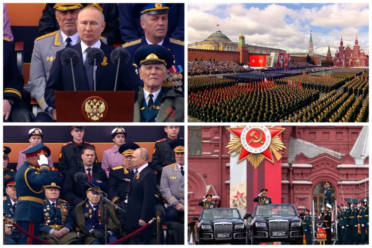Putin: Militarii luptă în Dombas pentru siguranța Rusiei. E un sentiment de rusofobie în lume.