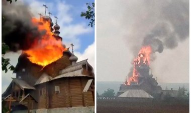 Rușii au distrus o importantă biserică din Ucraina. Moscova dă vina pe naționaliștii ucraineni