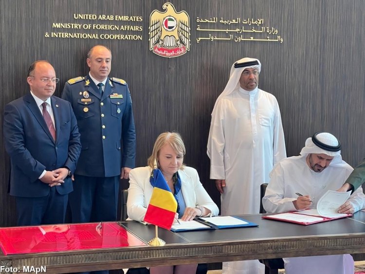 Acord în domeniul militar între România și Emiratele Arabe Unite