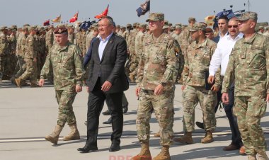 Ciucă: Baza Militară Mihail Kogălniceanu, un punct foarte important de descurajare și apărare a Flancului Estic al NATO