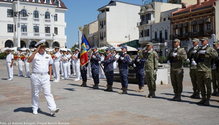 FOTO: Ziua Imnului Național al României, marcată, la Constanța, într-o festivitate solemnă