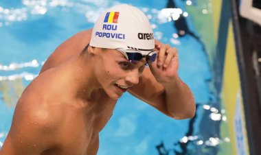 Medalie de aur pentru David Popovici la Europenele Under-23