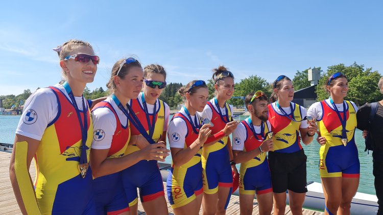 România a cucerit aurul la Europenele de canotaj în proba feminină de 8+1