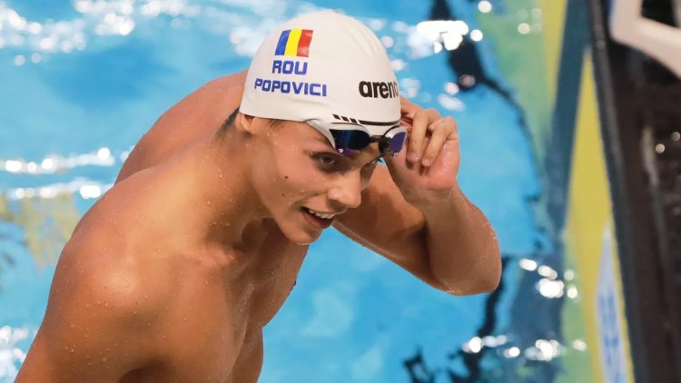 David Popovici a câștigat medalia de aur în proba de 200 m liber la Europene