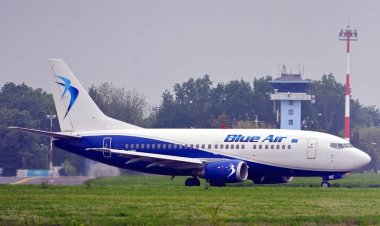 Blue Air suspendă până luni zborurile din România