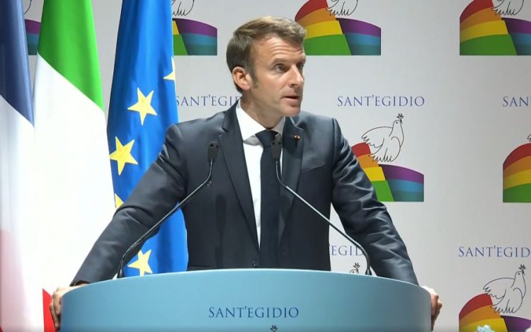 Macron: Pacea se construieşte cu celălalt, care este inamic astăzi, în jurul unei mese