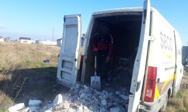 Încă o autoutilitară confiscată de polițiștii locali constănțeni