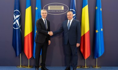 Premierul Ciucă l-a primit, la Palatul Victoria, pe secretarul general al NATO, Jens Stoltenberg