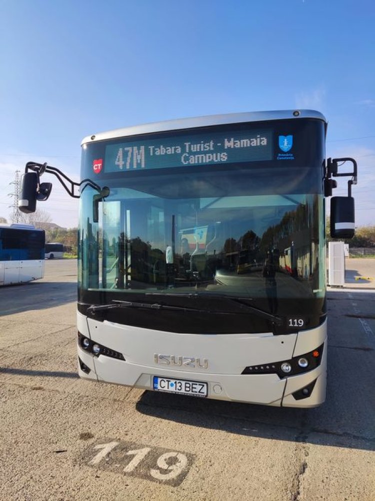 CT BUS  introduce o nouă linie de transport, linia 47 Mamaia