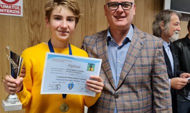 Mircea-Andrei Cazan, locul 1 la Campionatul Municipal Constanța