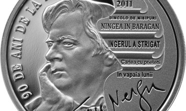BNR lansează o monedă din argint cu tema 90 de ani de la nașterea lui Fănuș Neagu
