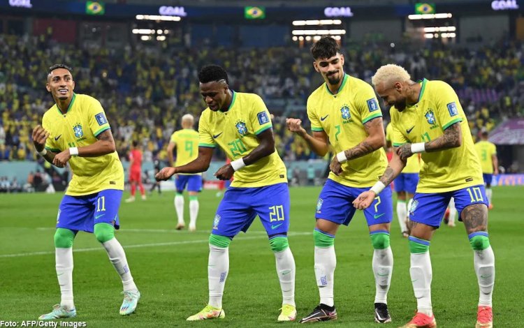 Brazilia s-a calificat în sferturi, după o victorie cu Coreea de Sud, scor 4-1