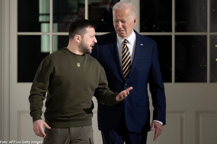 Biden: Poporul e pregătit să protejeze libertatea Ucrainei. Zelenski: Sunt sigur că vom câștiga împreună