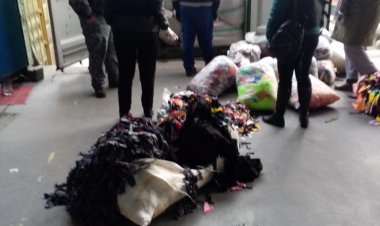Container cu peste 15 tone de deşeuri textile, returnat de autorităţi în Indonezia