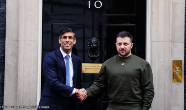 În vizită la Londra, Volodimir Zelenski le cere aliaţilor Ucrainei avioane de luptă