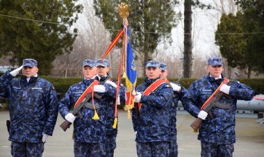 Ceremonie de depunere a Jurământului Militar la Școala de Instruire Interarme a Forțelor Navale