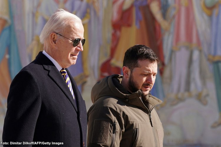 Joe Biden, vizită-surpriză la Kiev: Putin a crezut că poate să reziste mai mult decât noi. S-a înșelat amarnic!