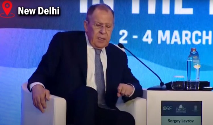 Discursul lui Serghei Lavrov a fost întrerupt de râsete puternice, la adunarea G20 din India