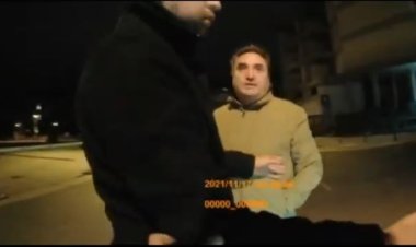 VIDEO Mihai Lupu filmat când înjură, amenință și lovește un polițist: De mâine nu mai ești acolo!