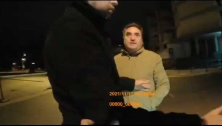VIDEO Mihai Lupu filmat când înjură, amenință și lovește un polițist: De mâine nu mai ești acolo!